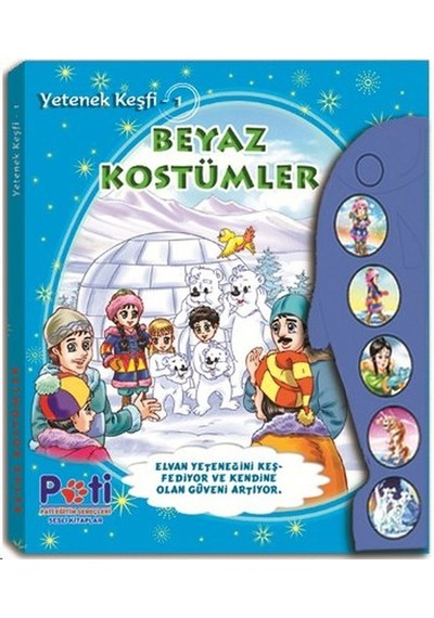 Beyaz Kostümler- Pati Sesli Kitaplar