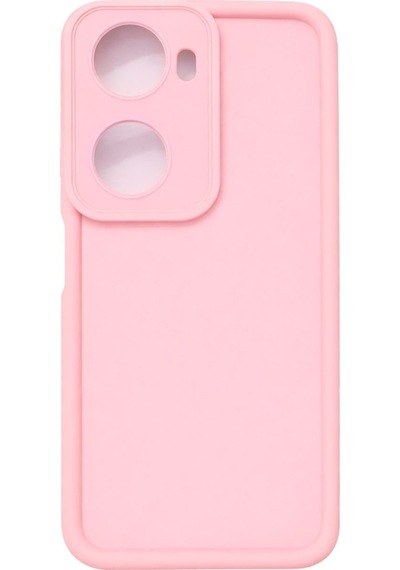 Huawei Nova 11 Se Ve Nova 12 Se Uyumlu Kamera Çıkıntılı Mat Silikon Telefon Kılıfı Pembe
