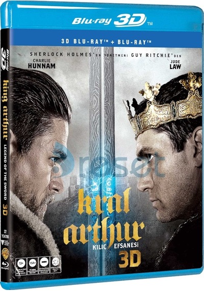 Kral Arthur: Kılınç Efsanesi 3D+2D Blu-Ray 2 Disk