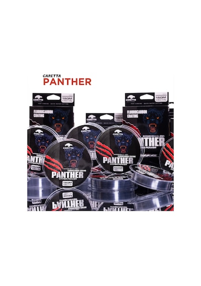 Caretta Panther 150 Mt Fluorocarbon Coatıng Gray Misina - 0.23mm 0.40  MM