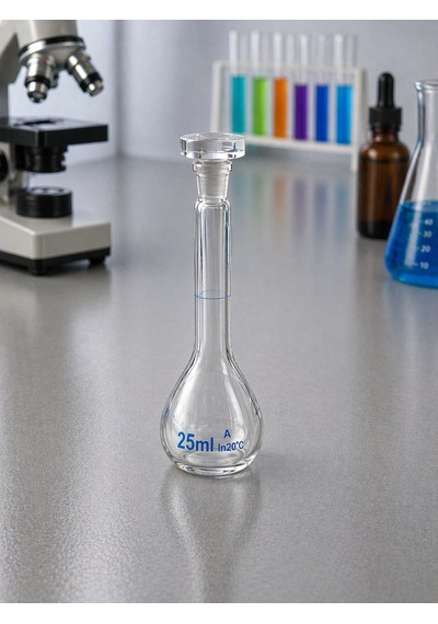 Balon Joje Kapaklı Ns Şilifli Borosilikat 25 Ml