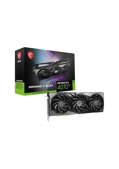 MSI NVIDIA GeForce RTX 4070 Ti Gaming X Slim 12 GB GDDR6X 192 Bit Ekran Kartı