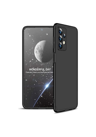 Samsung Uyumlu Galaxy A13 4g Kılıf Zore Ays Kapak Siyah