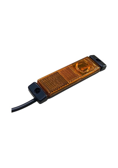 Hella 12v-24v Yan İkaz Lambası Side Marker Ledli Turuncu Krone Tip Dorse 130 32 Mm