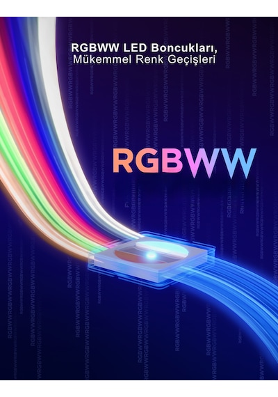 Govee Rgbwwıc Led Şerit 2 Pro Uzatma Kiti 1 Metre - Adaptör Dahil Değildir - A61f10h1 RGB