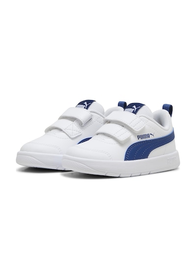 Puma Courtflex V3 V Ps 397642-08 Ortopedik Çocuk Spor Ayakkabı Mavi
