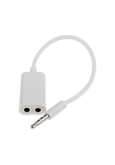 Telefon Laptop Pc 3.5mm Kulaklık Çoklayıcı Çevirici Dönüştürücü