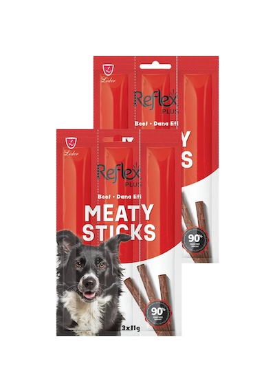 Meaty Sticks Dana Etli Köpek Ödül Çubuğu 3x11gr İkili Paket