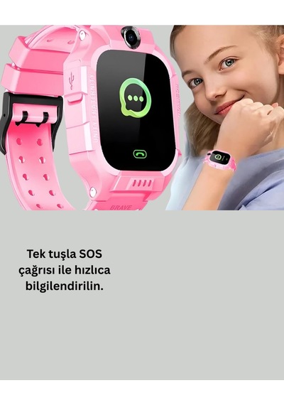 S10 Akıllı Çocuk Saati Anlık Konum Ve Sesli Mesaj Destekli -