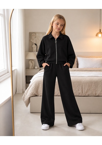 Kokoş Bebe Trend Modal Pile Detaylı 2 Li Modal Oysho Kız Çocuk Takım - 7/16 Yaş - 31930 Siyah Kokoş Bebe Trend Modal Pile Detaylı 2 Li Modal Oysho Kız Çocuk Takım - 7/16 Yaş - 31930 Siyah