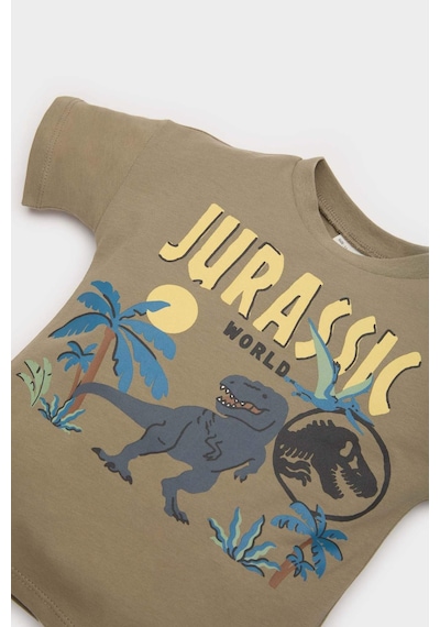 DeFacto Erkek Bebek Jurassic World 2'li Takım Kısa Kollu Tişört Beli Lastikli Şort E6922A525SMKH459 Haki DeFacto Erkek Bebek Jurassic World 2'li Takım Kısa Kollu Tişört Beli Lastikli Şort E6922A525SMKH459 Haki
