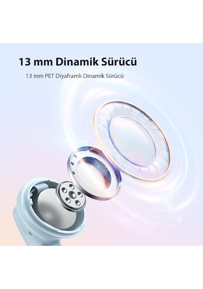 Qcy T13 Pro Bluetooth 6.0 Kulak İçi Kulaklık