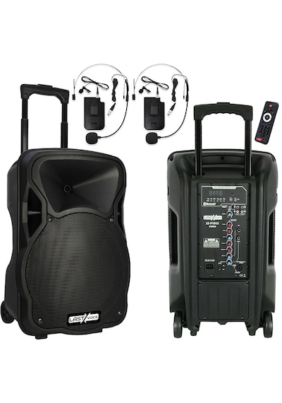 Ls-p1915hh Taşınabilir 2'li Headset Mikrofonlu Ses Sistemi 1200w