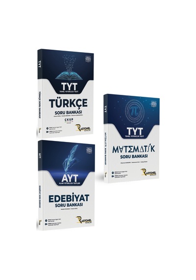 Tyt Türkçe Tyt Matematik Soru Bankası Ve Ayt Edebiyat Soru Bankası 3 Kitap