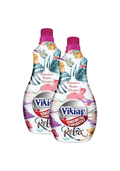 Viking Konsantre Çamaşır Yumuşatıcısı Relax 2 x 1440 ML