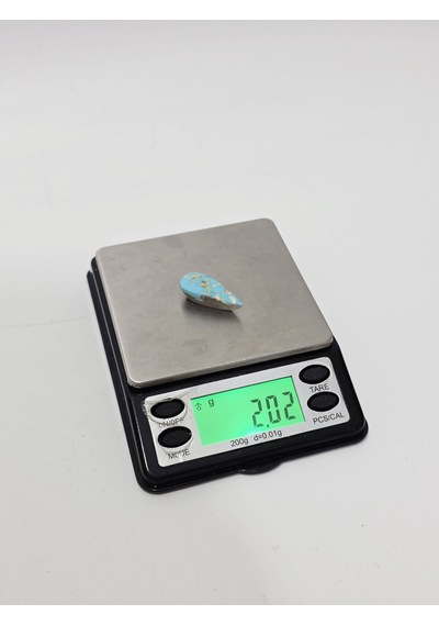 Doğal İran Nişabur Firuze Turkuaz Taşı 10,1 Karat - 2 Gram T114