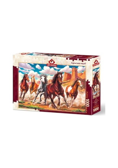 Art Puzzle 1000 Parça Vadide Dörtnala