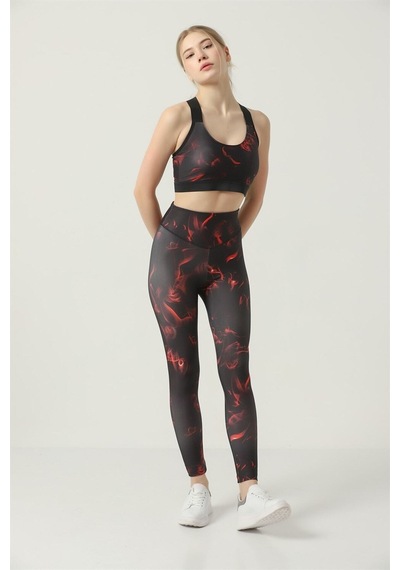 Missmaral Kadın Tayt Yüksek Bel Toparlayıcı Siyah Kırmızı Dijital Baskılı Rahat - Şık Model Slim Fit Siyah Kırmızı - 233040571 Siyah Kırmızı Missmaral Kadın Tayt Yüksek Bel Toparlayıcı Siyah Kırmızı Dijital Baskılı Rahat - Şık Model Slim Fit Siyah Kırmızı - 233040571 Siyah Kırmızı