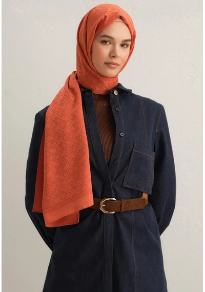 Armine Trend Safir Şal 3 - 241837 Turuncu Turuncu
