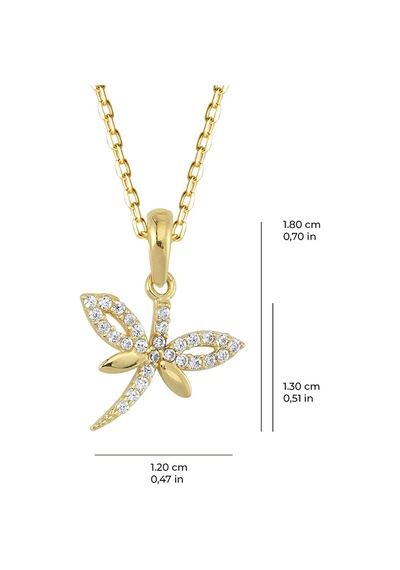 14 Ayar Yusufçuk Altın Kolye 1,84 Gr-5658