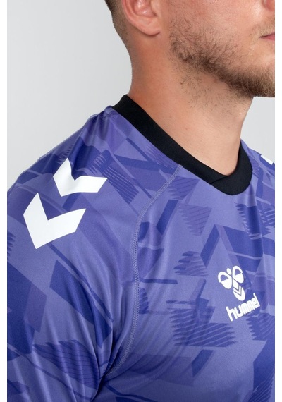 Hummel Line Kaleci Tek Üst Forma Mor