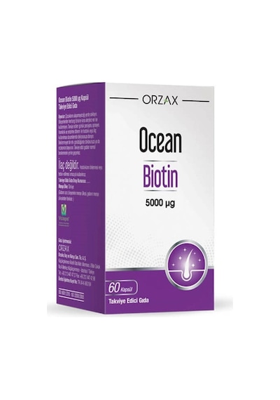 Biotin 5000 Mcg 60 Kapsül