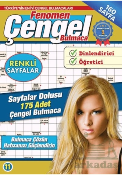 Fenomen Çengel Bulmaca 11 Maxi Yayıncılık Ciltli