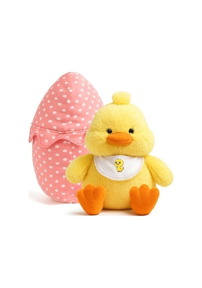 Pembe Ve Sarı Yumurta Karton Oyuncak Kendinden Kuluçka Yumurtalarında 6 Mini Figürlü 11 Aksesuar Kız Ve Erkek Çoc Genel