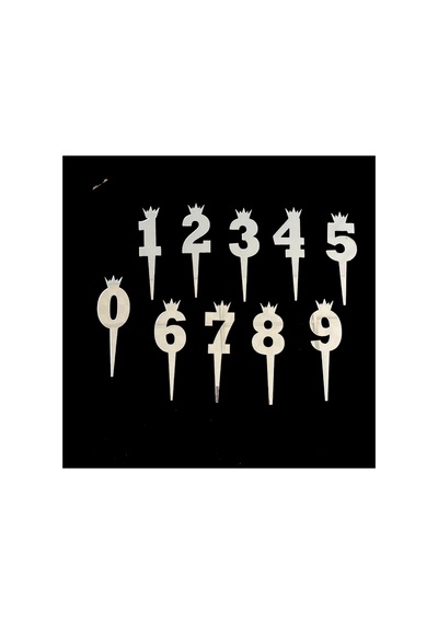 Gold-gümüş Renk Seçenekli Akrilik Rakam Pasta Süsü 0-9 Sayı Figürlü 15 Cm Yükseklik 5 Cm Genişlik Doğum Günü Pasta Dekoru