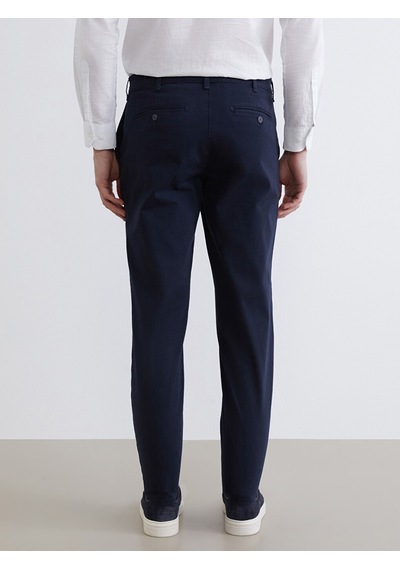 Lcwaıkıkı Classic Lacivert Dar Kalıp Erkek Chino Pantolon