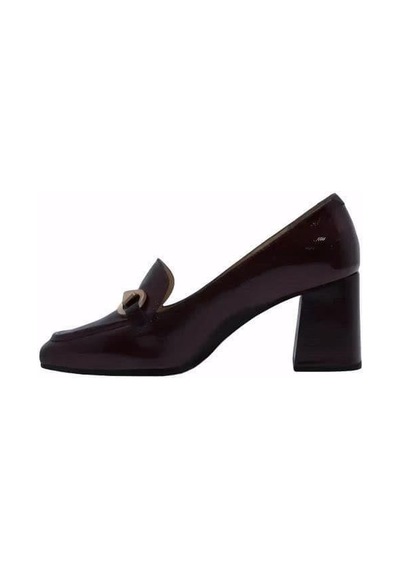 Poletto Hakiki Deri Bordo Ayakkabı Günlük 230 35 V1-359 Bordo