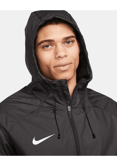 Nike Dj6301-010 Mens Full-zip Hooded Soccer Jacket-7361 Siyah