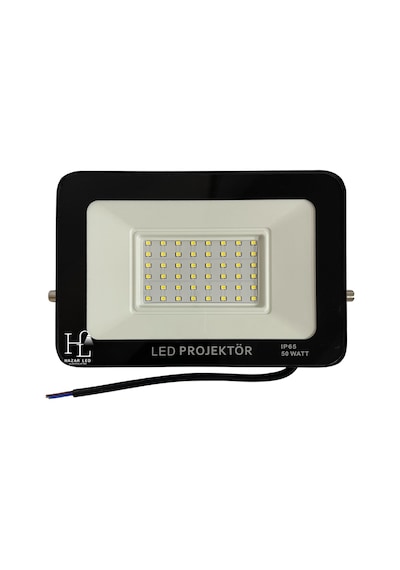 12-24 Volt 50 Watt Tablet Projektör Beyaz SMD Led Projektör