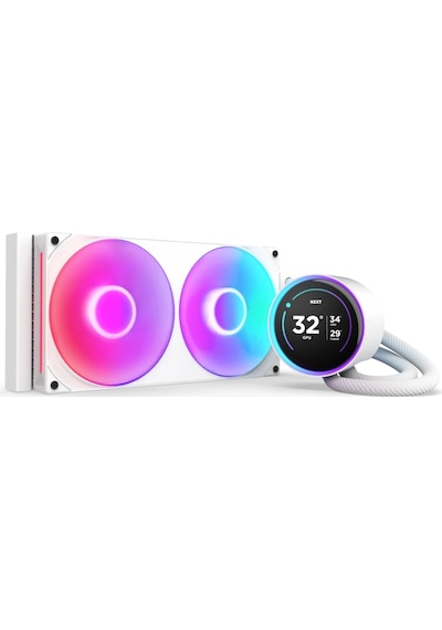 Nzxt Kraken Elite Rgb Beyaz Ips Lcd 280 Mm Intel-amd Uyumlu Sıvı Soğutucu