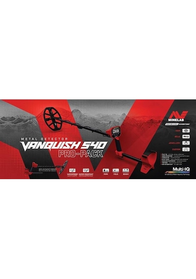 Minelab Vanquish 540 Pro Define. Altın. Metal Dedektörü