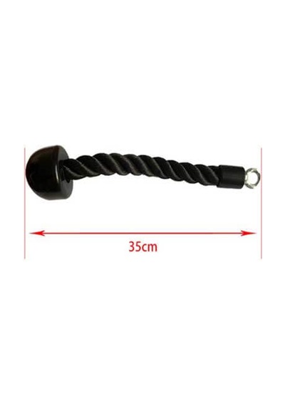 Xtr Fitness Triceps Halatı Tek  Kol Siyah