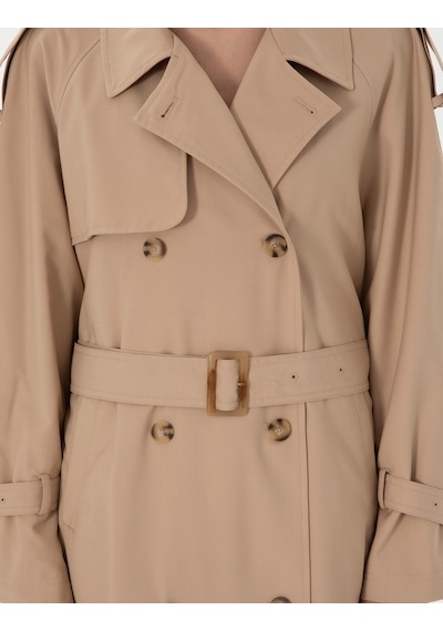 Pierre Cardin Kadın Bej Trençkot 50300859-vr011 Bej
