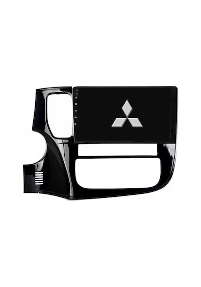 Mitsubishi Outlander - Araç Multimedya Ekran - 4gb 64gb - S - Piano Black - 2013 - 2020 - 9 Inch - Myway