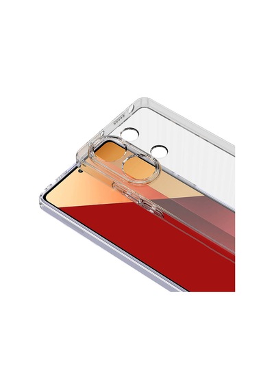 Zore Redmi Note 13 Pro 4g Kılıf Nvth Süper Silikon Kapak - Renksiz
