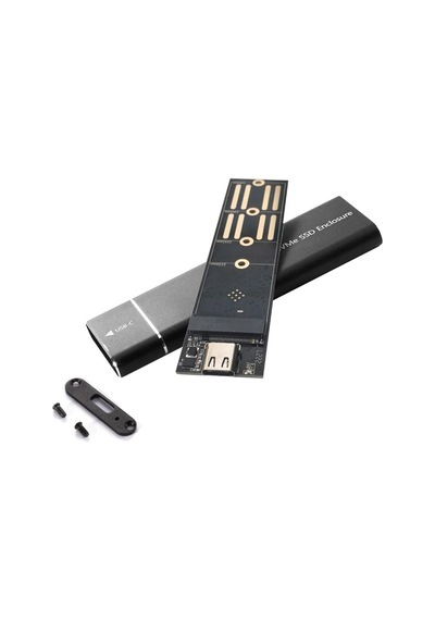Usb 3.1 type c to PCI-e m.2 NVME SSD harici taşınabilir kutu