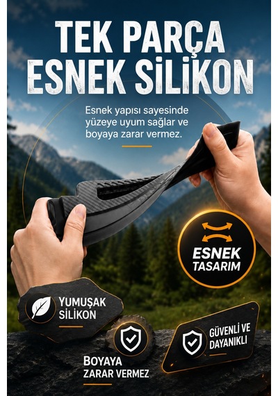 Araç Camlari Ve Kaportasi Için Uygun, Sapli Ve Çizilmeye Dayanikli Silikon Çekçek.