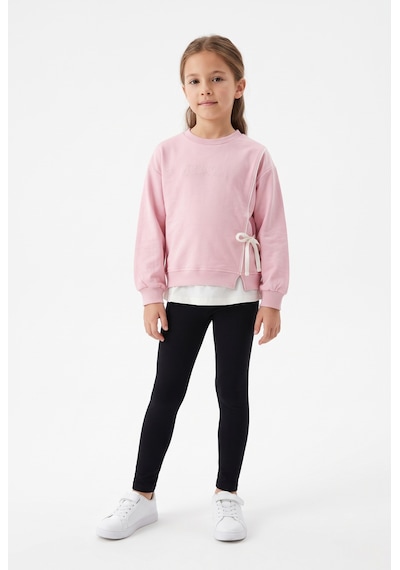 Toontoy Kids Toontoy Kız Çocuk Önü Baskılı Garni Detaylı Sweatshirt Pembe Toontoy Kids Toontoy Kız Çocuk Önü Baskılı Garni Detaylı Sweatshirt Pembe