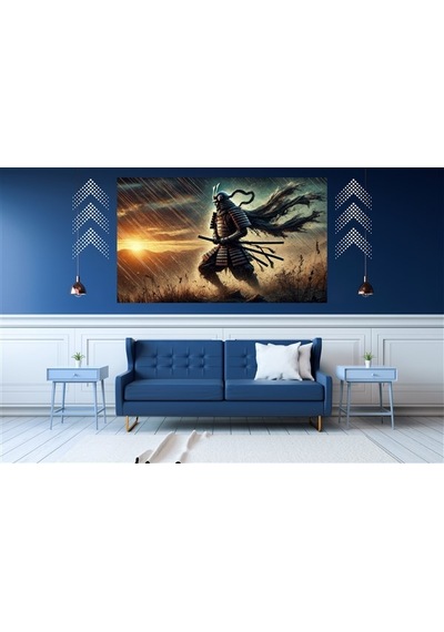 Ti-play Atlılar Birliği 60x90cm Modern Samuray Pvc Çerçevesiz Tablo