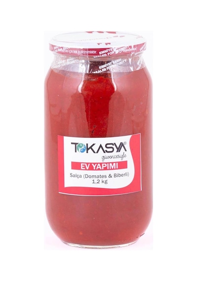Tokasya Domates ve Biberli Ev Yapımı Salça 1200 G