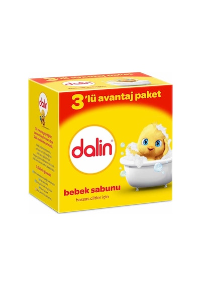 Dalin Bebek Sabunu 3'lü