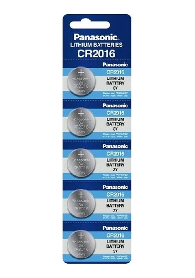 2016 3v Lityum Düğme Pil 5'li Paket Çok Renkli
