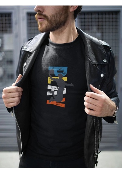 Freedom Store Erkek Özel Baskılı Modern Fit %100 Pamuk Bisiklet Yaka T-shirt Siyah Freedom Store Erkek Özel Baskılı Modern Fit %100 Pamuk Bisiklet Yaka T-shirt Siyah