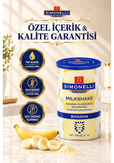 Simonelli Muzlu Milkshake 1 KG