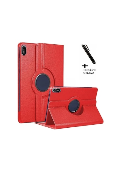 Xiaomi Redmi Pad 2 11 Inç 2025 Uyumlu Tablet Kılıf 360 Derece Koruma Standlı Kapaklı Dönen Pu Deri Kapak