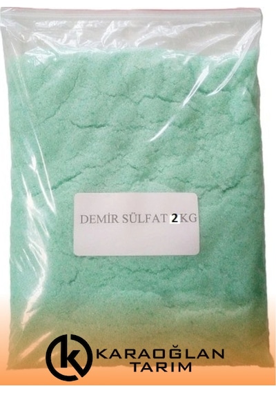 Demir Sülfat (Kara Boya ) %100 Saf Katkısız Gübre 2 KG